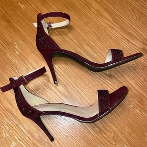 Burgundy Marc Fisher Heels